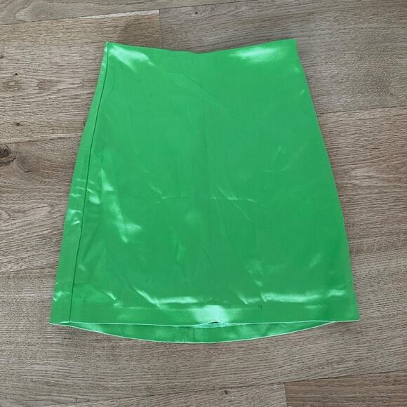 Cult Naked - Mini Skort in Poison Green - Picture 1 of 8
